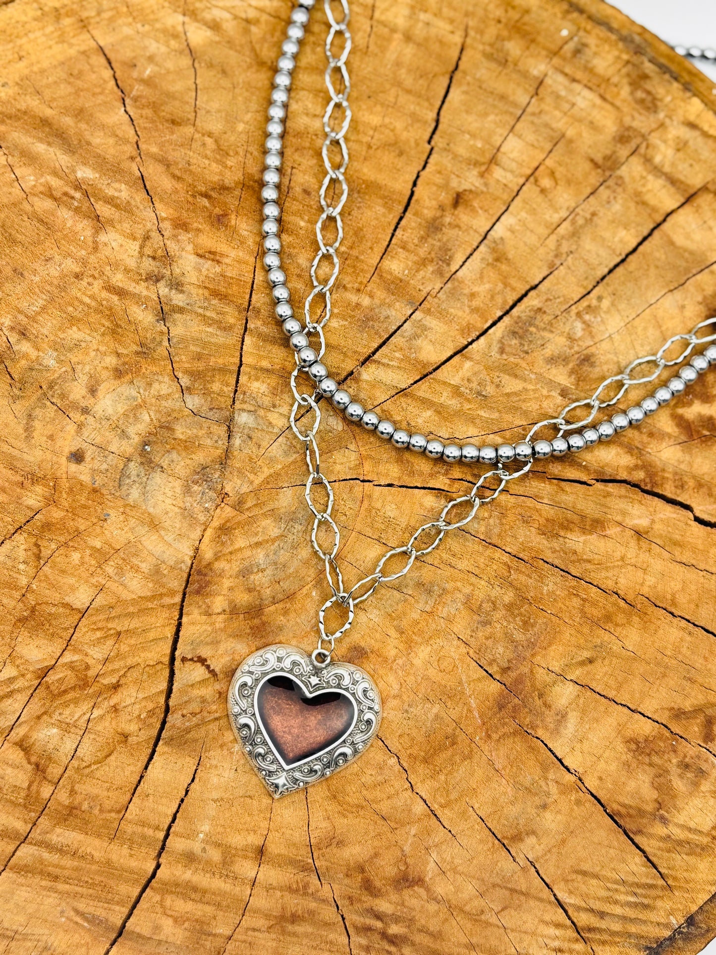 Κολιέ Boho Heart