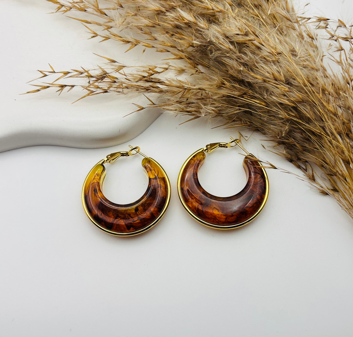 Σκουλαρίκια Brown