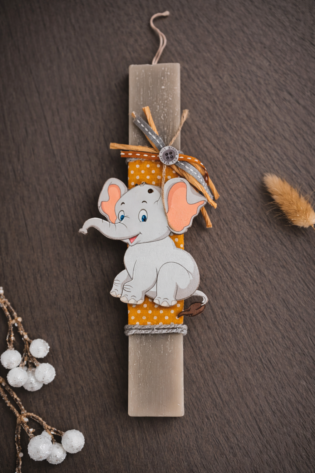 Χειροποίητη Παιδική Πασχαλινή Λαμπάδα – Dumbo