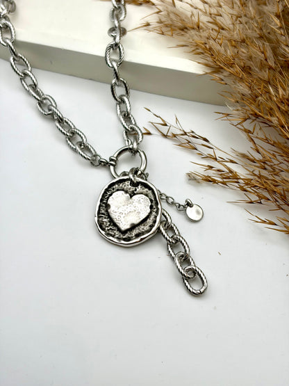 Κολιέ Silver Heart