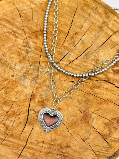 Κολιέ Boho Heart