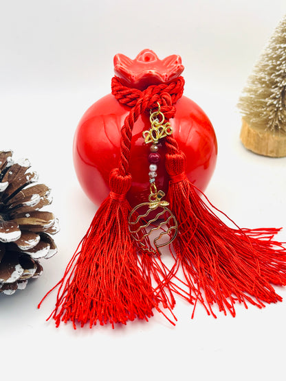 Γούρι ρόδι Red