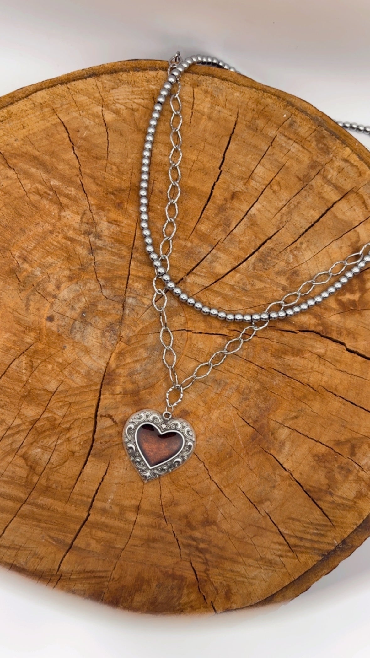 Κολιέ Boho Heart