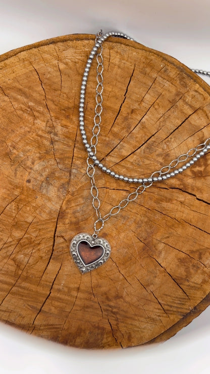 Κολιέ Boho Heart
