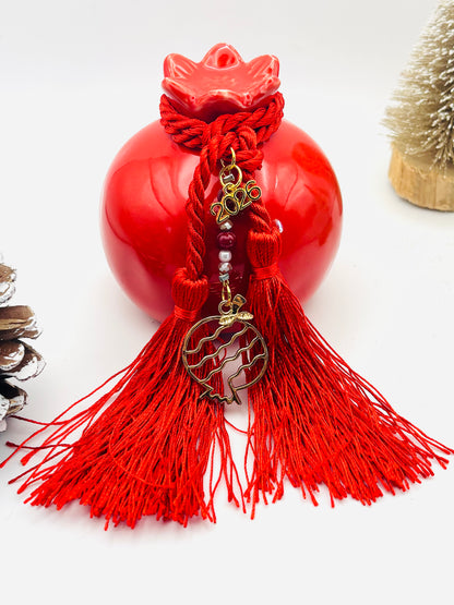 Γούρι ρόδι Red