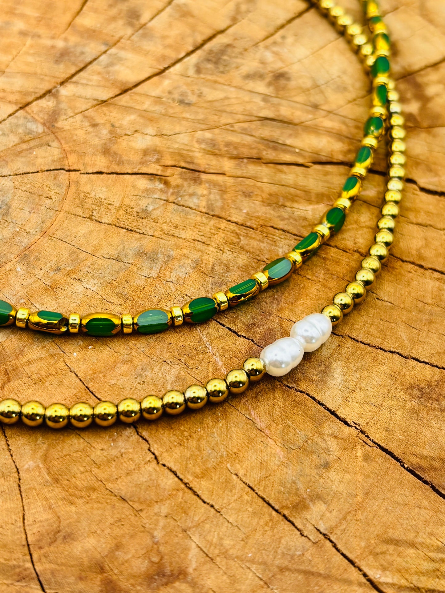 Κολιέ Jasmin Green