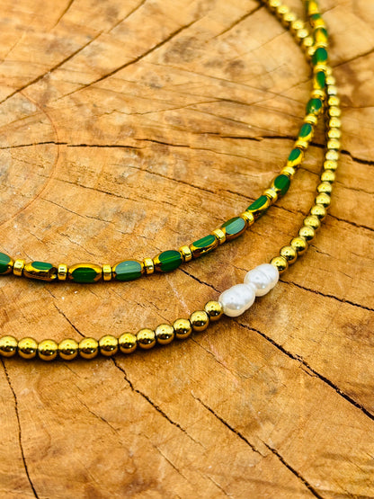 Κολιέ Jasmin Green