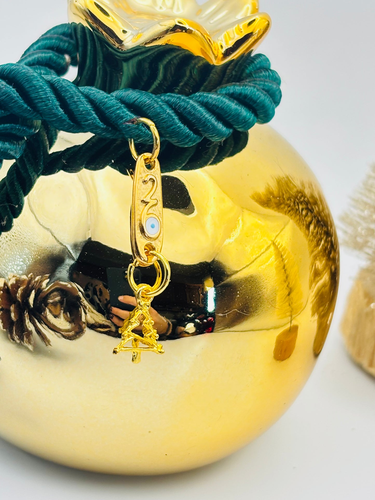 Γούρι ρόδι Gold