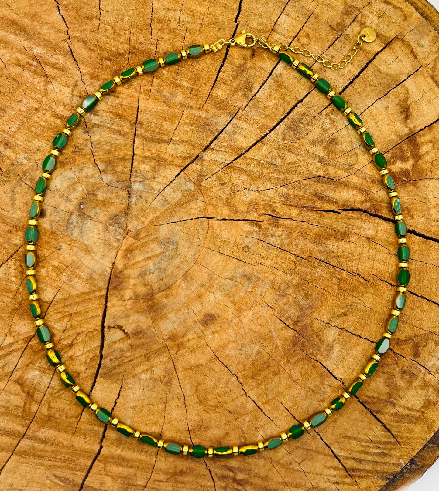 Κολιέ Jasmin Green