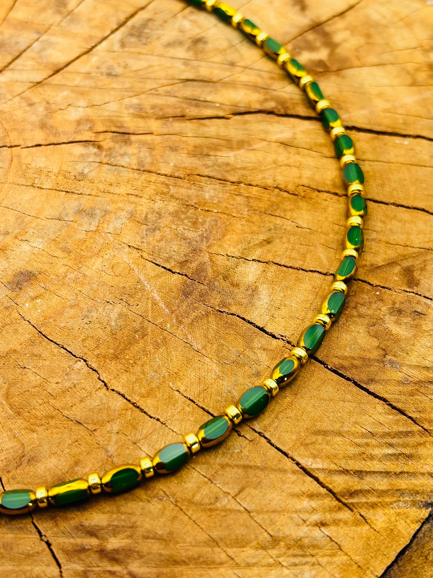 Κολιέ Jasmin Green