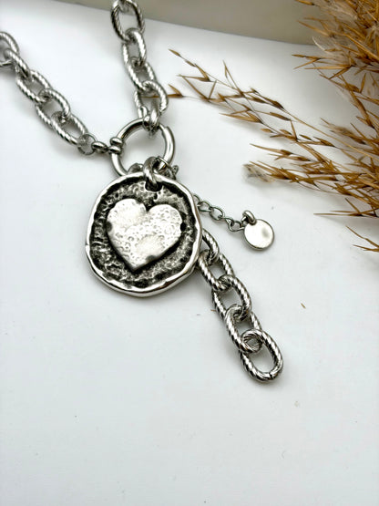 Κολιέ Silver Heart