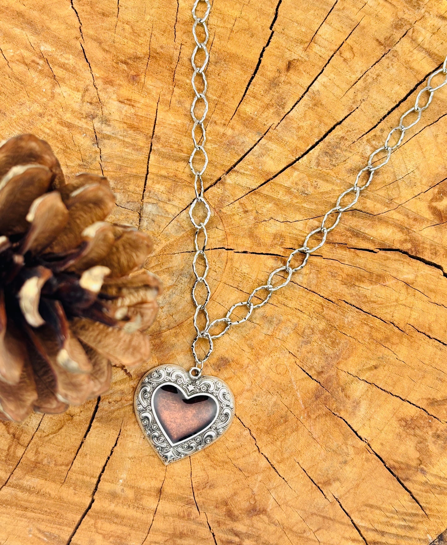 Κολιέ Boho Heart