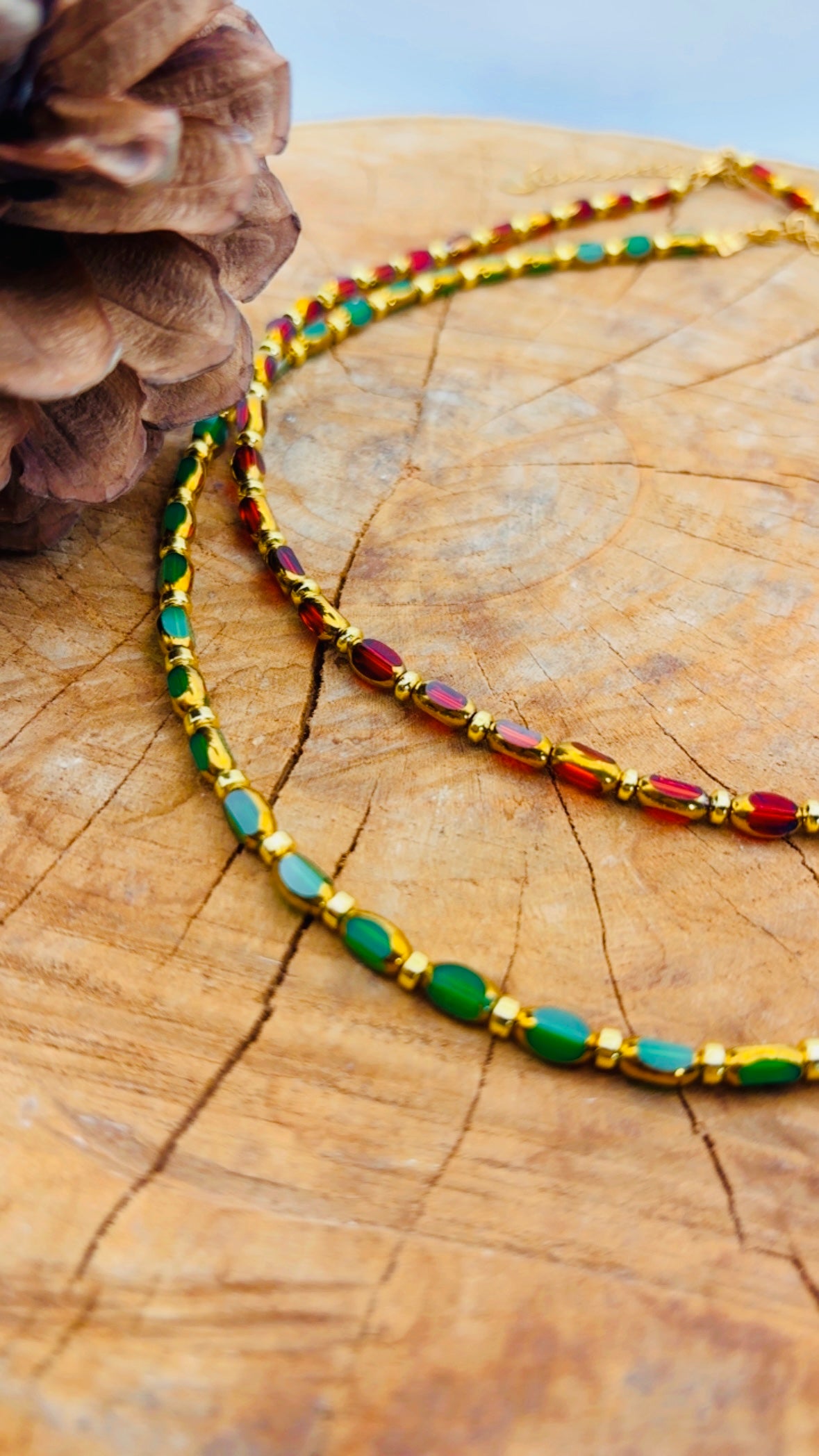 Κολιέ Jasmin Green