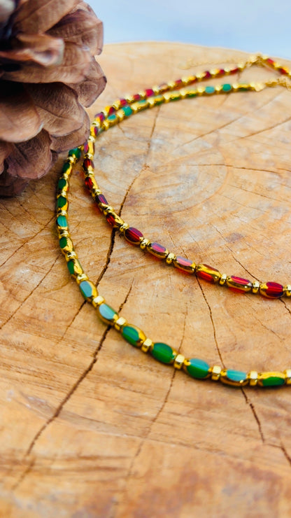 Κολιέ Jasmin Green