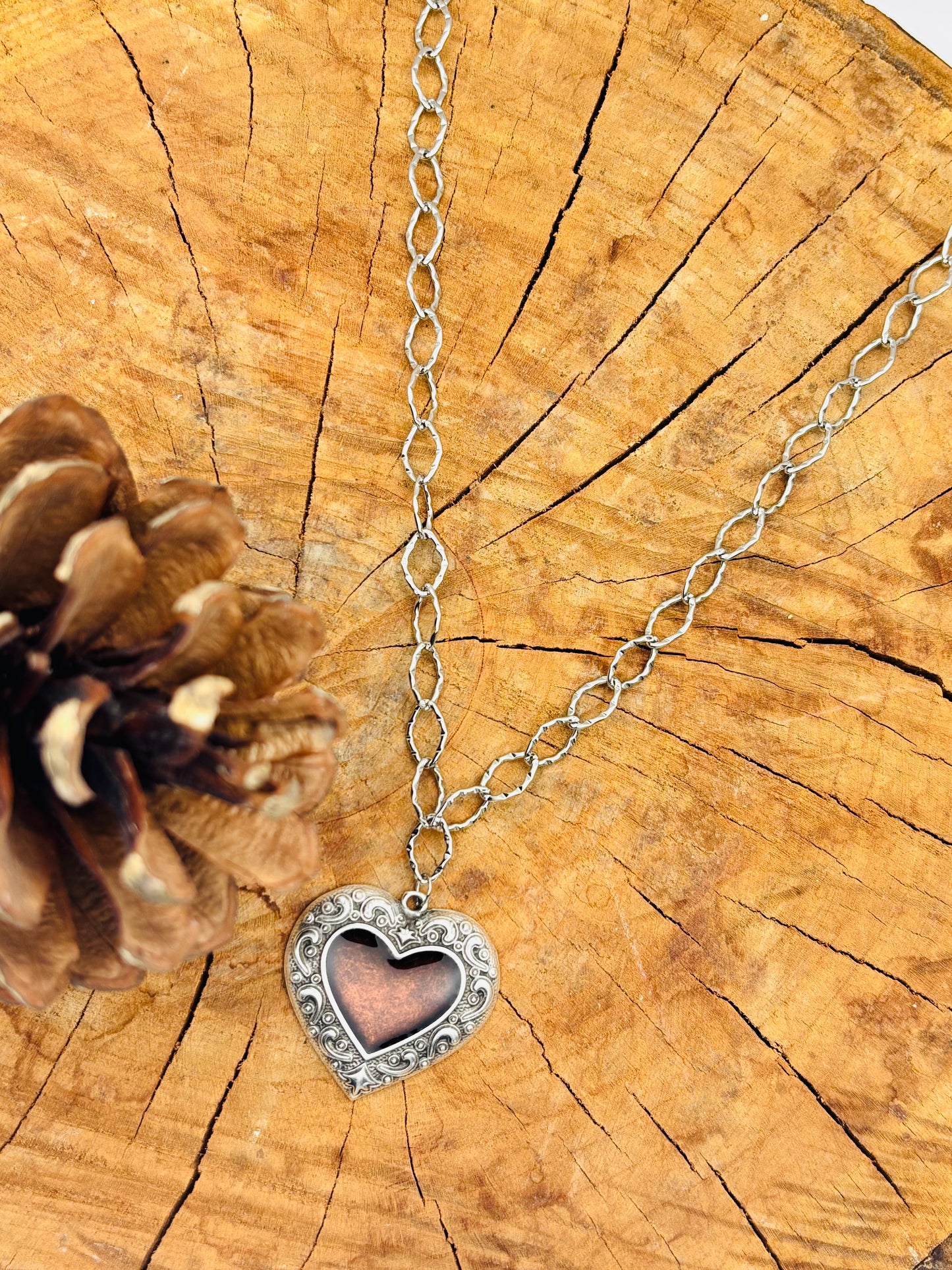 Κολιέ Boho Heart