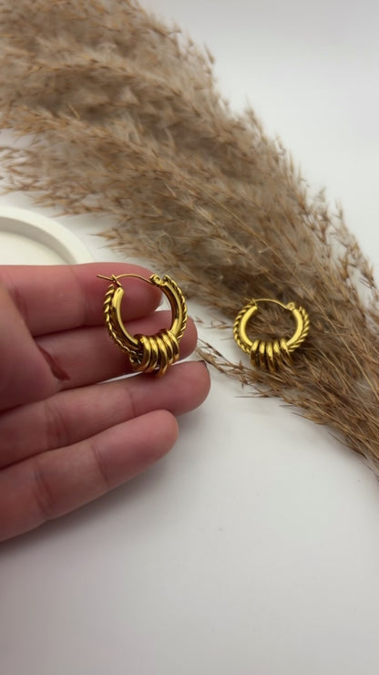Σκουλαρίκια Daisy